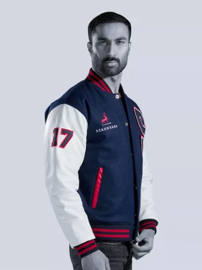 Custom Varsity Jackets Leather Sleeves